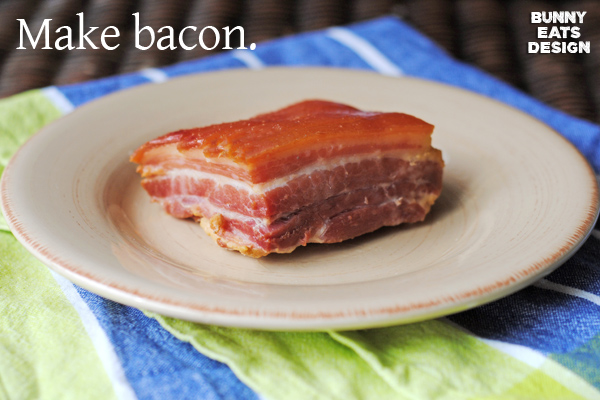 Make your own bacon